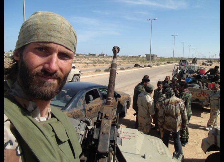Matthew VanDyke the American Freedom Fighter in the Libya War in Sirte